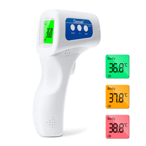 Berrcom no-touch forehead thermometer for babies and adults with infrared sensor and digital screen