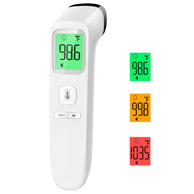 Viproud FC-IR202 no-touch forehead thermometer with digital display for baby temperature checks